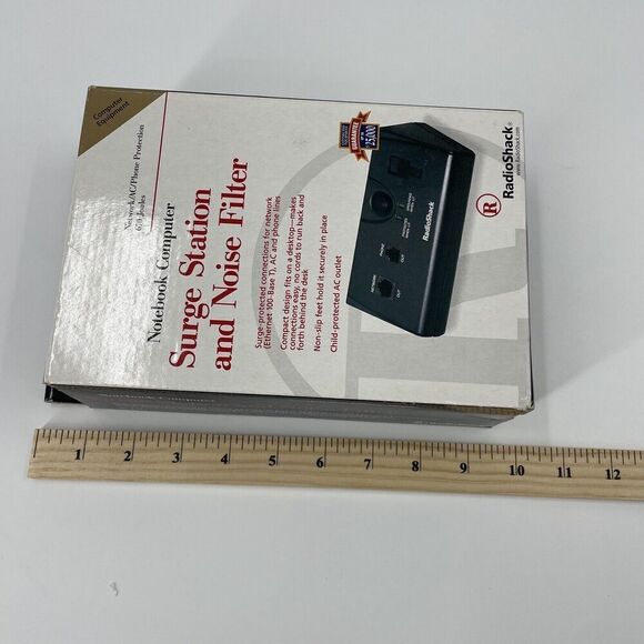 RadioShack Notebook Computer Surge Station And Noise Filter Network/AC/Phone - Picture 9 of 9